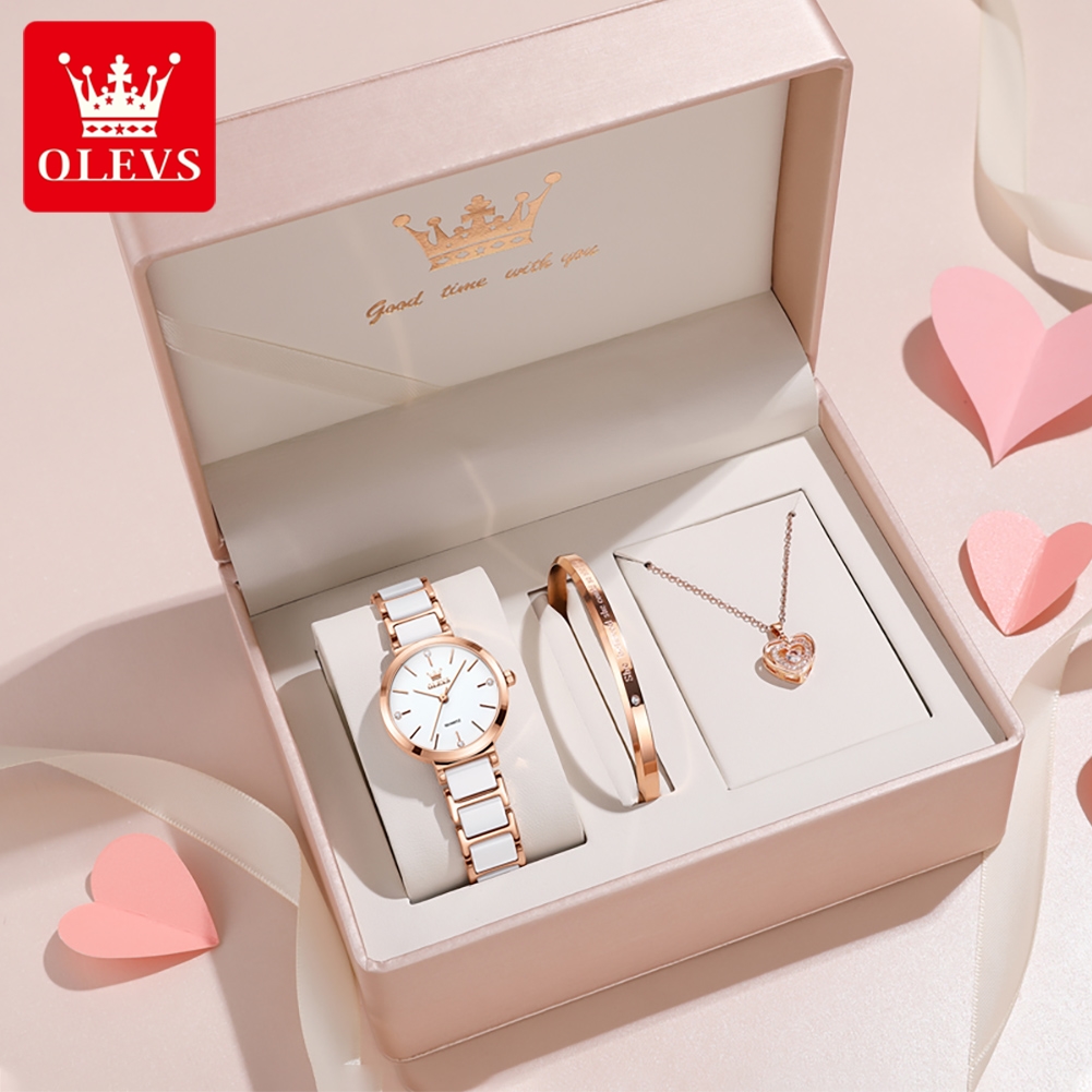 Luxury Watch For Women - OLEVS Women Watch 5877 Luxury Elegant