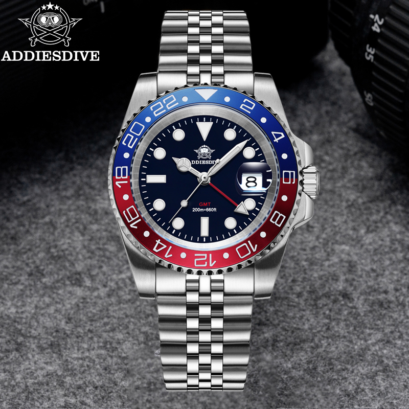 Luxury Watch La - ADDIESDIVE Men Watches 40mm Luxury Ceramic