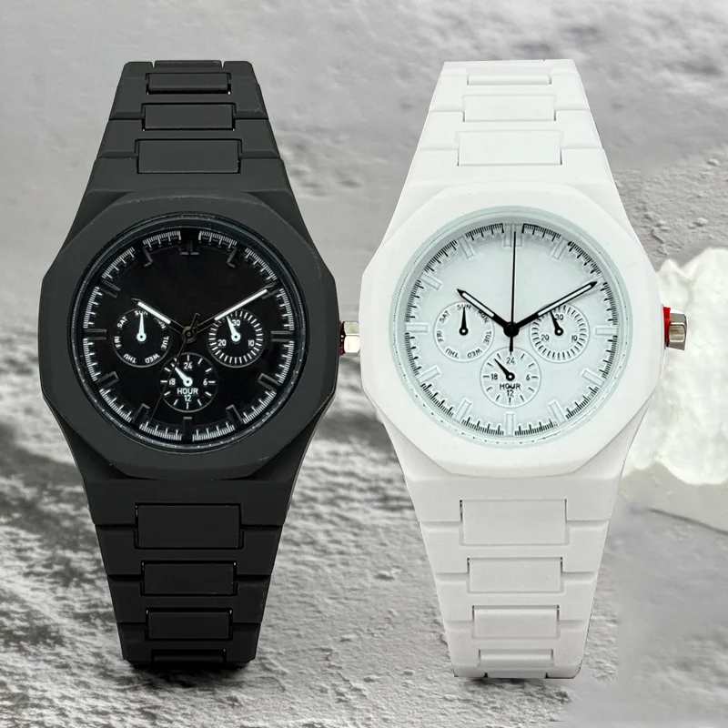 Luxury Watch Collection - Famous Brand Fake Three-Eyed Dial Men