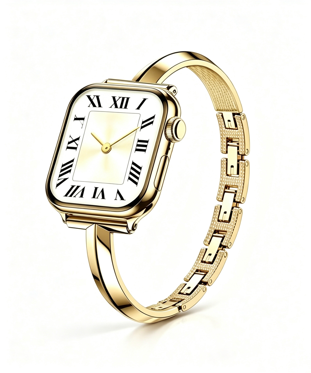 Luxury Stainless Steel Bracele - Luxury Watch Apple Bands recension och pris