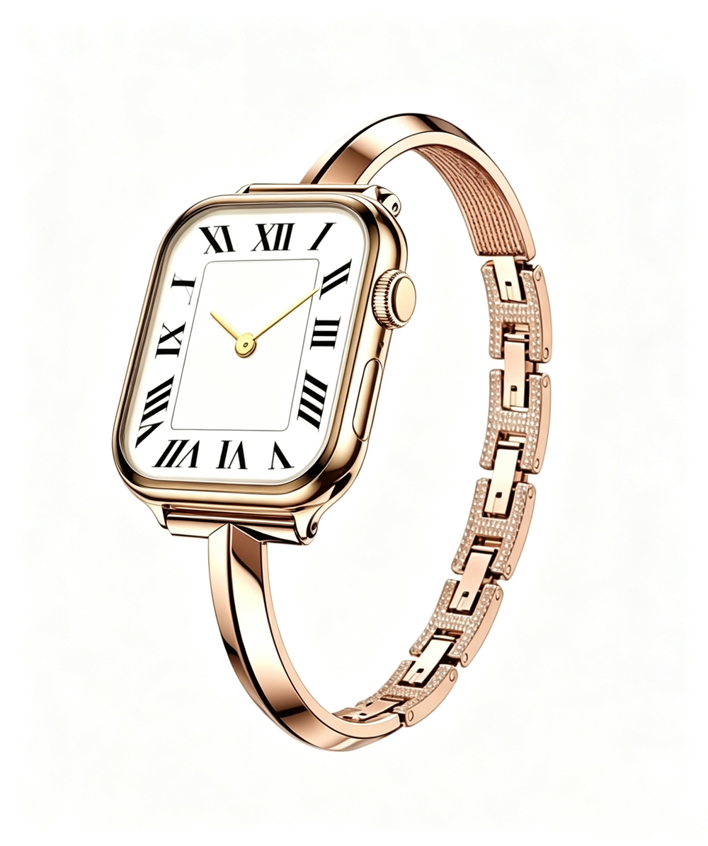 Luxury Stainless Steel Bracele - Luxury Watch Apple Bands recension och pris
