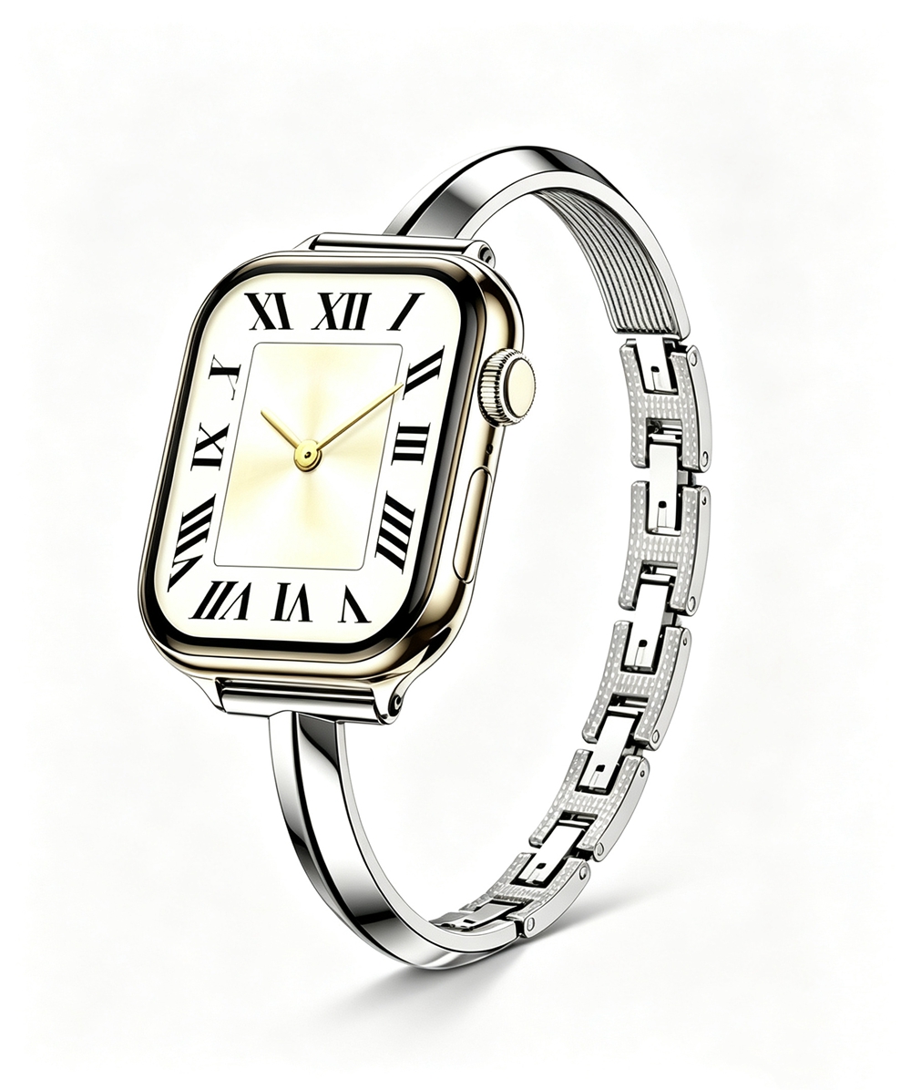 Luxury Stainless Steel Bracele - Luxury Watch Apple Bands recension och pris