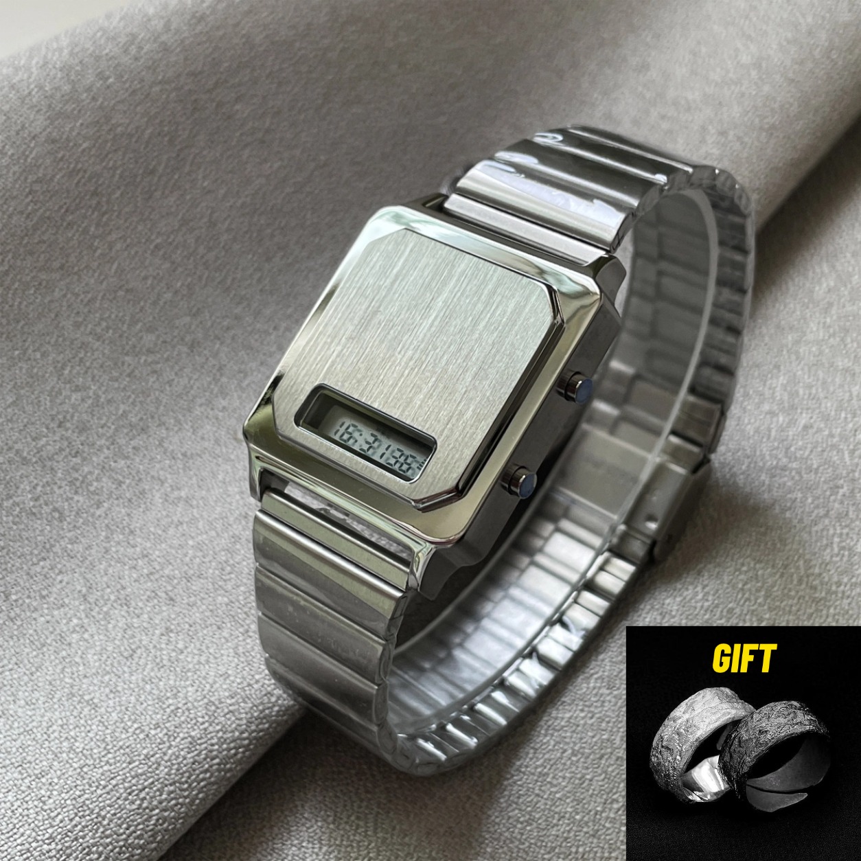CILOA New Square Electronic Wa - Luxury Watch Low Price recension och pris