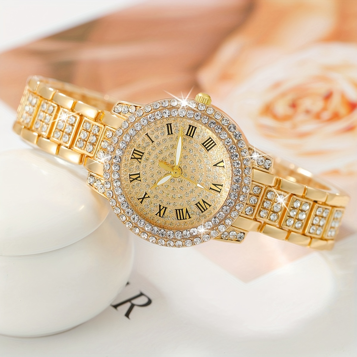6pcs/set Women's Watch Luxury  - Luxury Watch Gift For Her recension och pris
