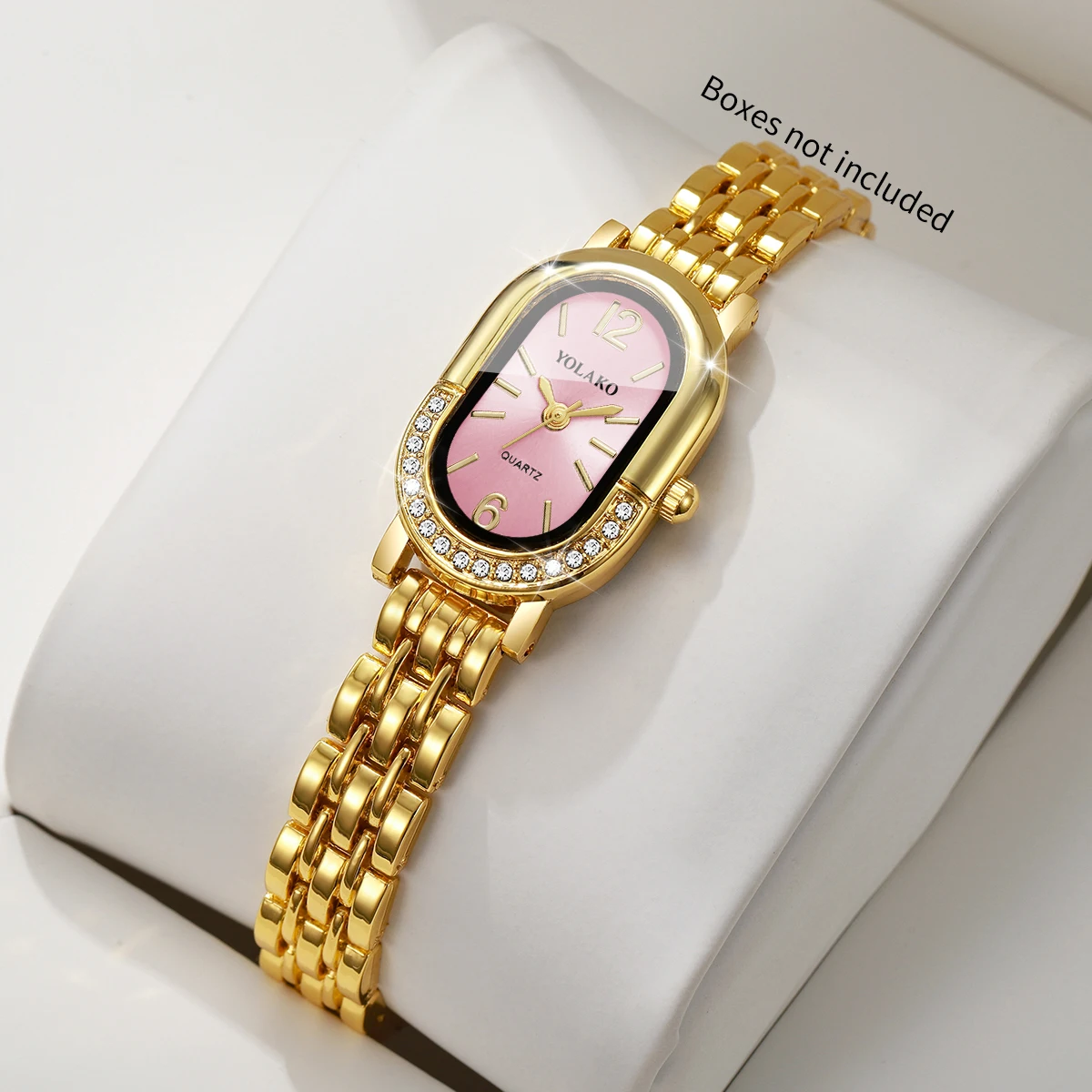 Luxury Rhinestone Women Quartz - Luxury Watch Holder recension och pris