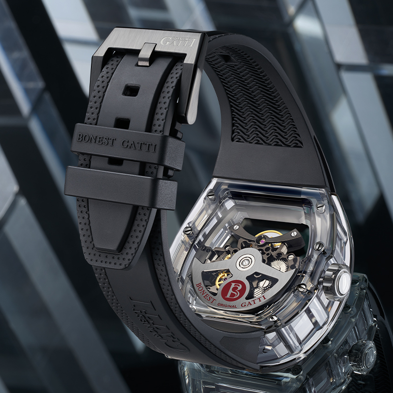 BONEST GATTI Luxury Men Multi- - Luxury Watch With Rubber Strap recension och pris