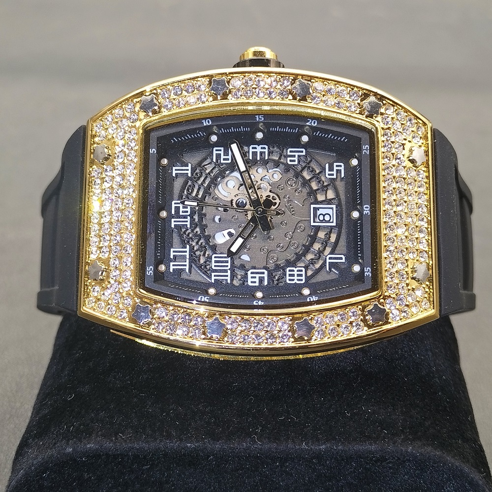 MISSFOX New Men Wrist Watches  - Luxury Watch With Rubber Strap recension och pris