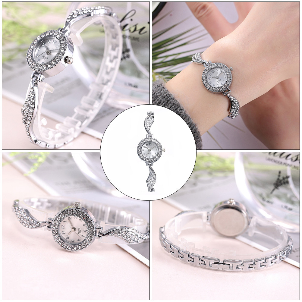 1Pcs Elegant Wing Shaped Rhine - Luxury Watch Gift For Her recension och pris