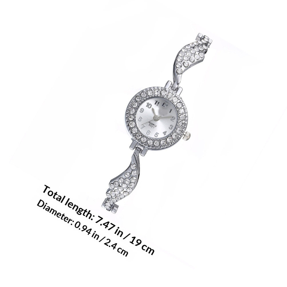 1Pcs Elegant Wing Shaped Rhine - Luxury Watch Gift For Her recension och pris