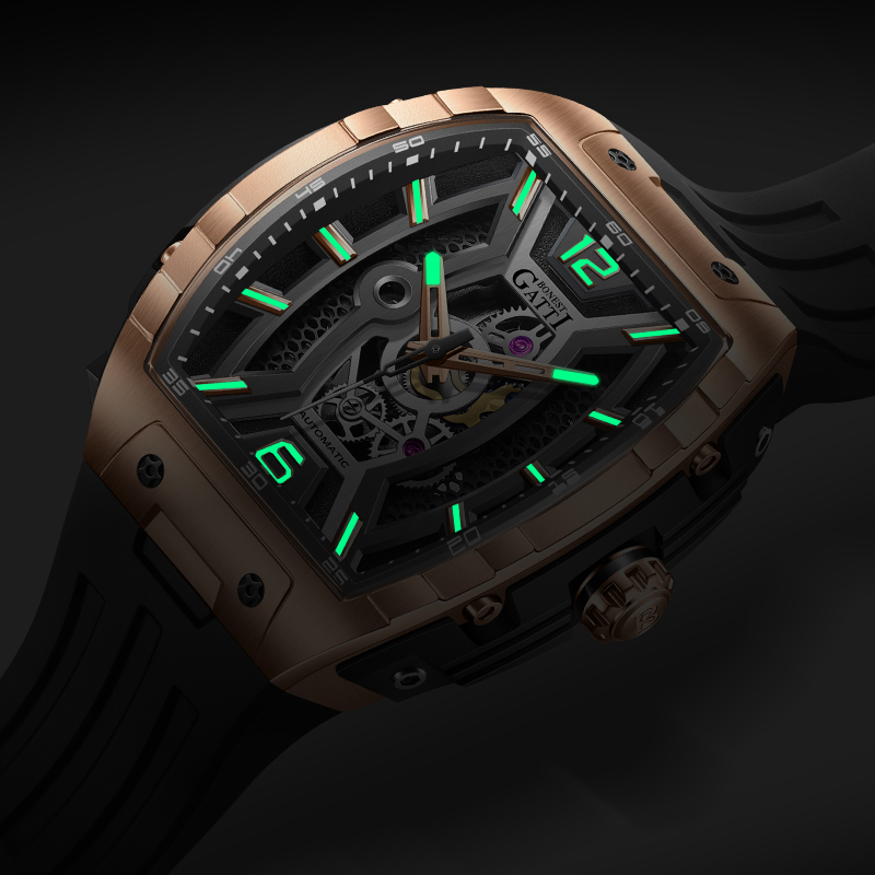 BONEST GATTI Germany Automatic - Luxury Watch With Rubber Strap recension och pris