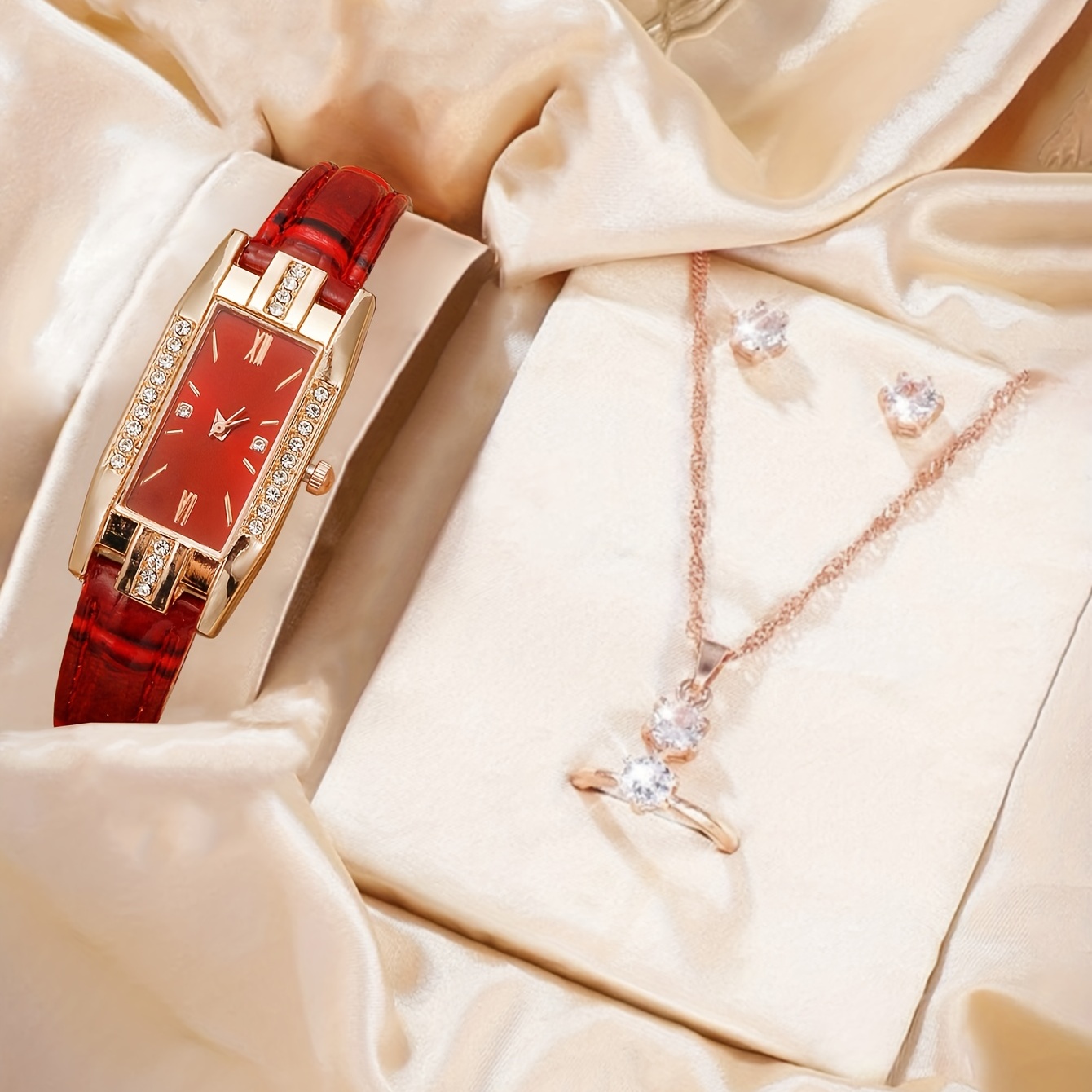 Luxury Rhinestone Quartz Watch - Luxury Watch Gift For Her recension och pris