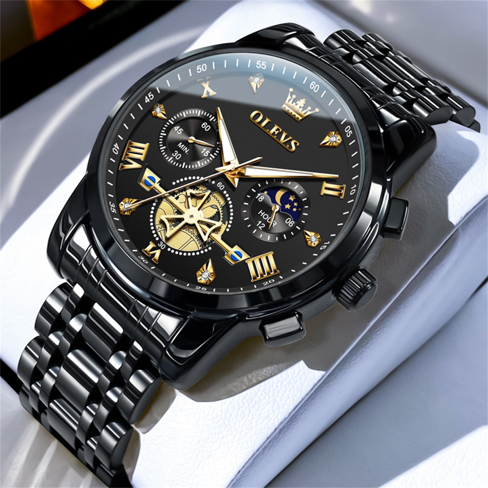 OLEVS Brand New Luxury Chronog - Luxury Watch Low Price recension och pris
