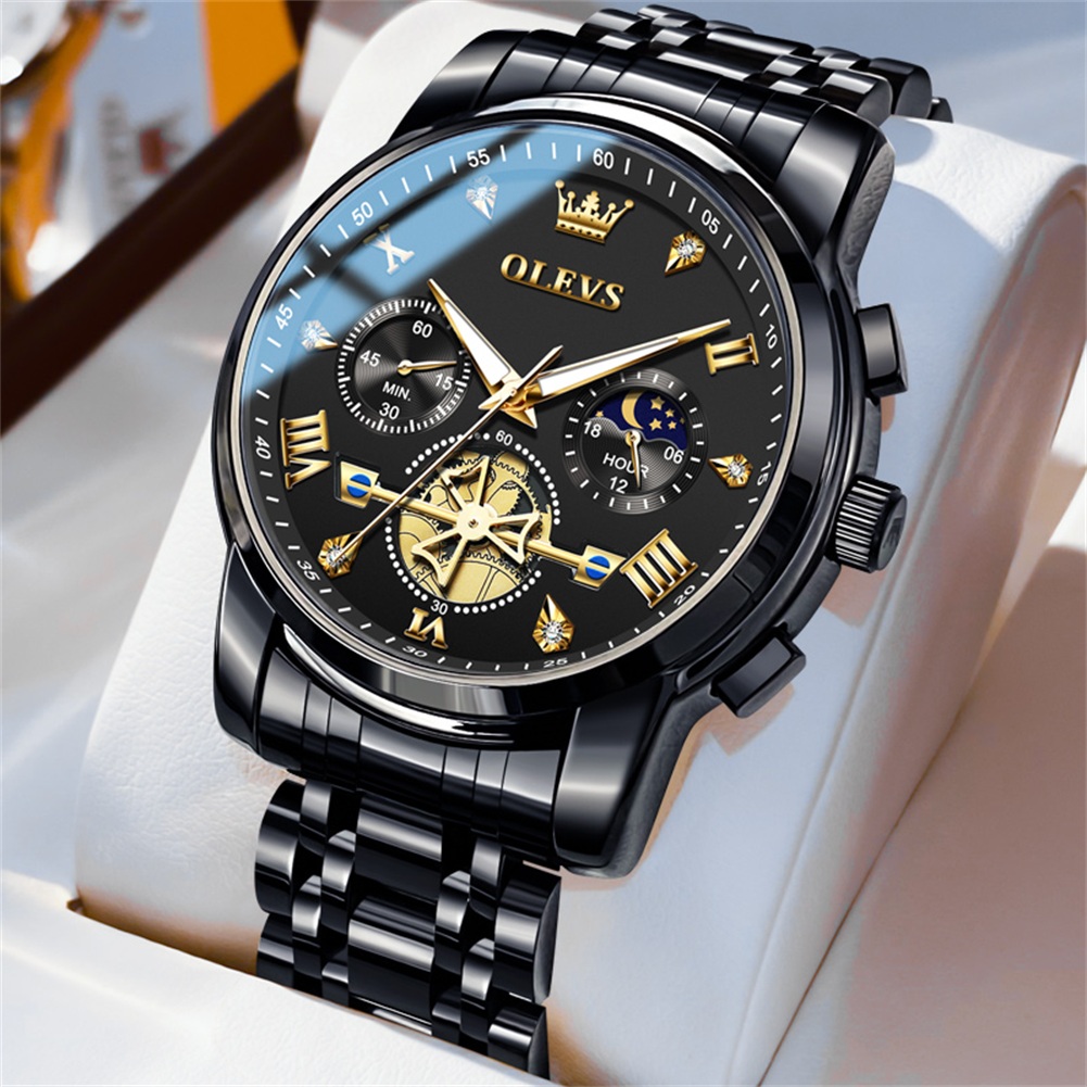 OLEVS Brand New Luxury Chronog - Luxury Watch Low Price recension och pris