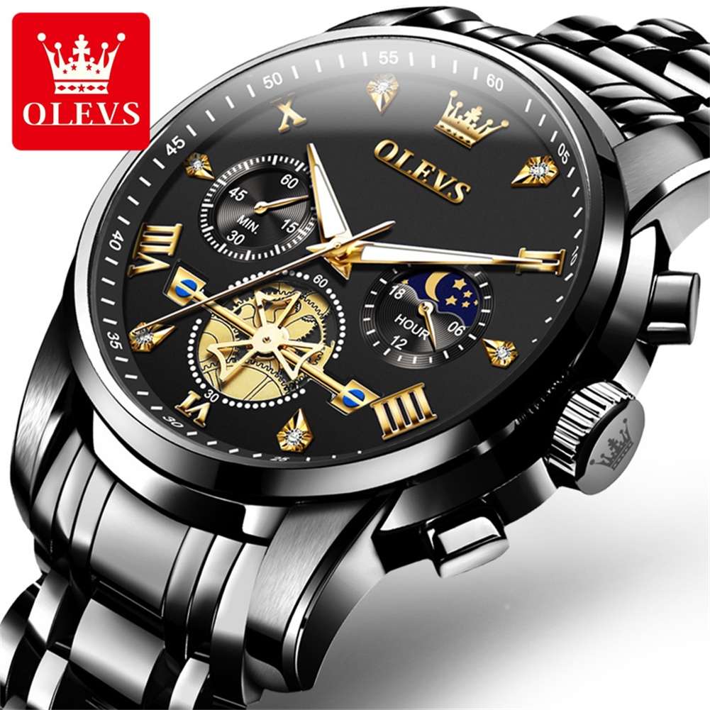 OLEVS Brand New Luxury Chronog - Luxury Watch Low Price recension och pris
