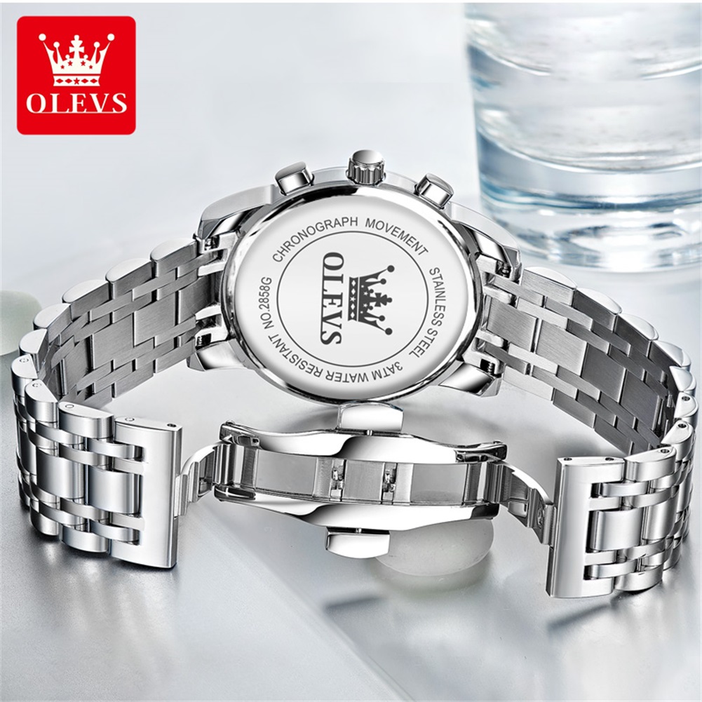 OLEVS Popular men's watches st - Luxury Watch Black recension och pris