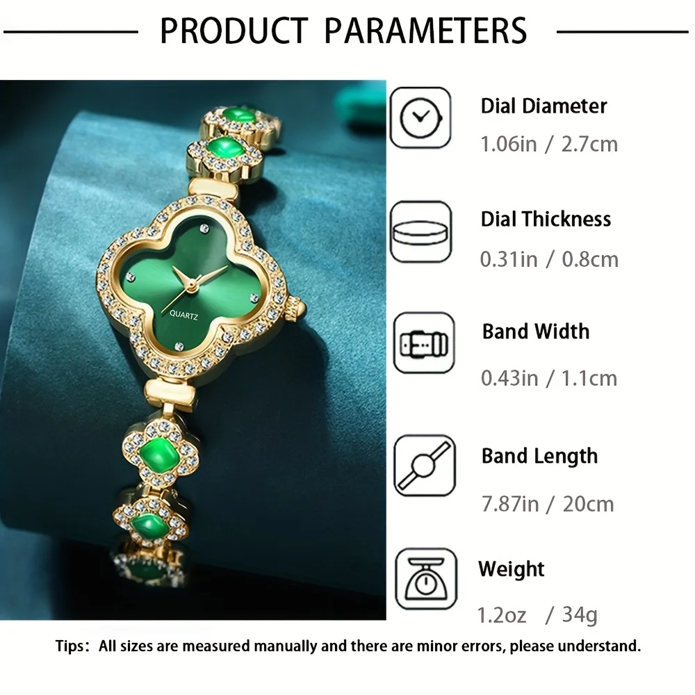 2pcs/set Women's Watch Luxury  - Luxury Watch Gift For Her recension och pris