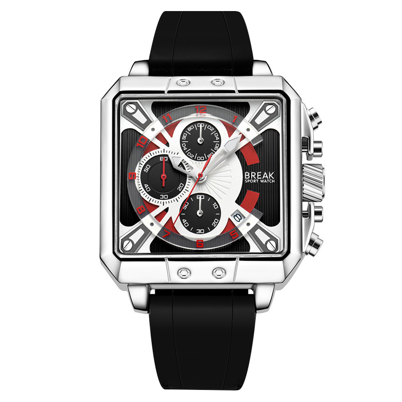 New Luxury Top Brand Chronogra - Luxury Watch With Rubber Strap recension och pris