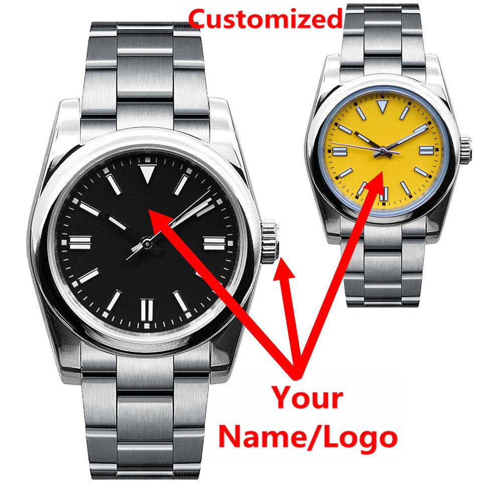 Custom Logo Mens Watch Sapphir - Luxury Watch Collection recension och pris