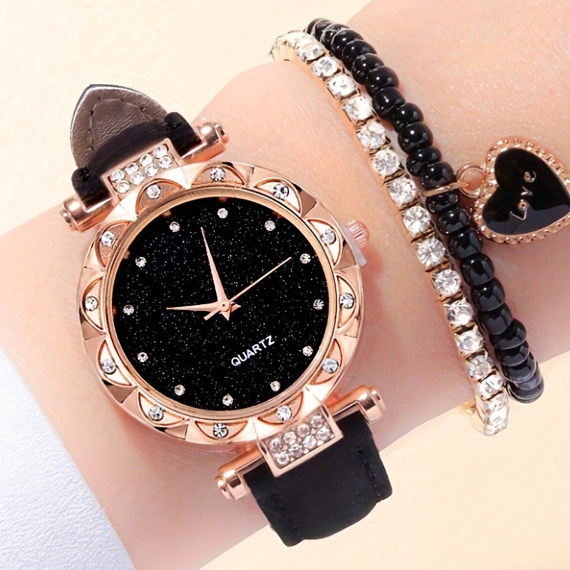 Starry Fashion Quartz Watch Lu - Luxury Watch Gift For Her recension och pris