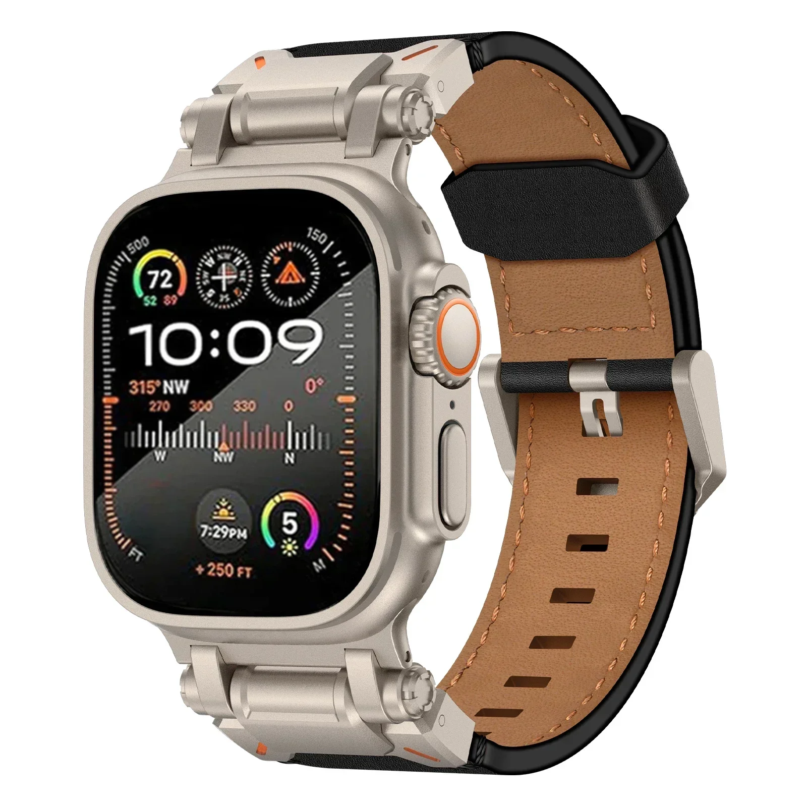 Leather Strap for Apple Watch  - Luxury Watch Apple Bands recension och pris
