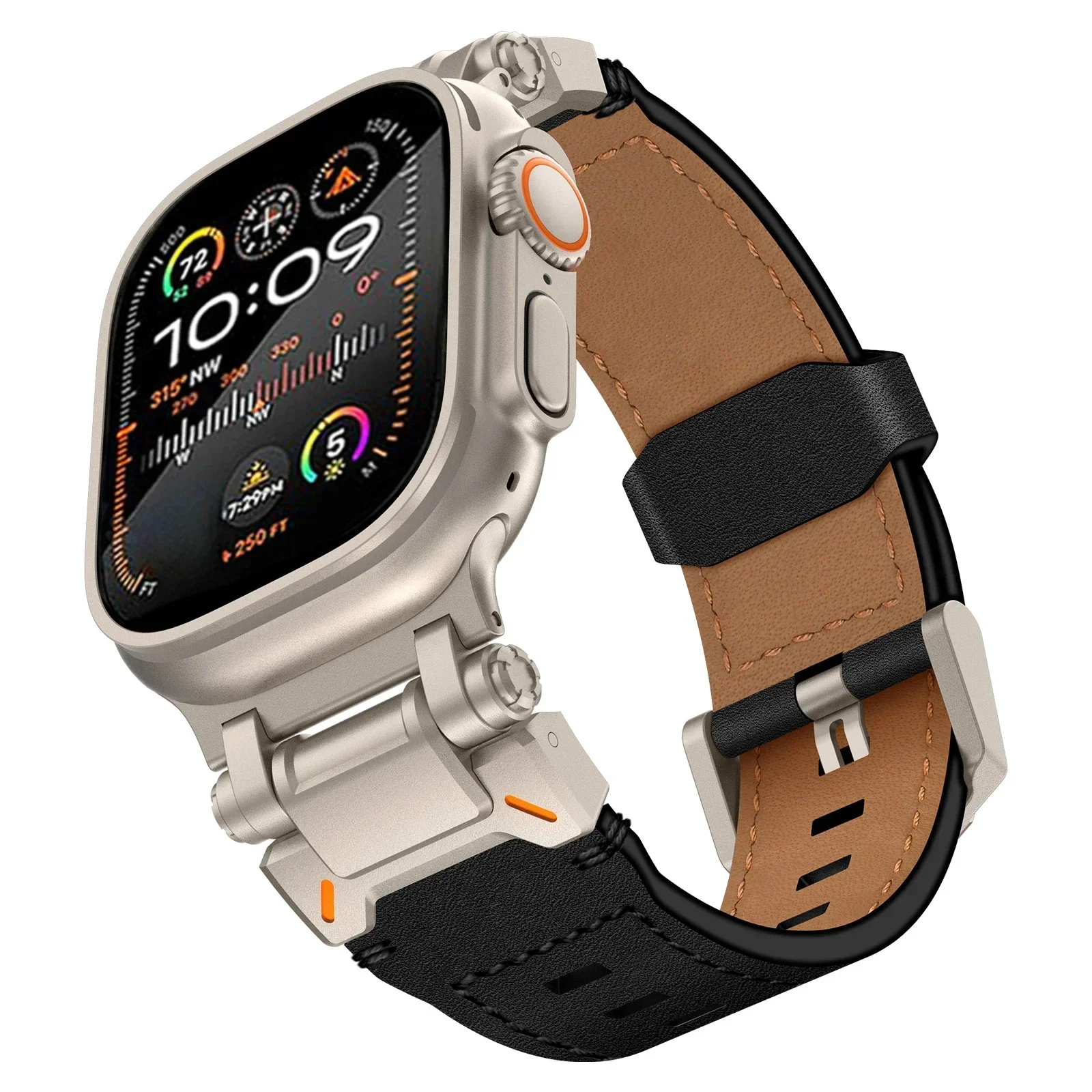 Leather Strap for Apple Watch  - Luxury Watch Apple Bands recension och pris