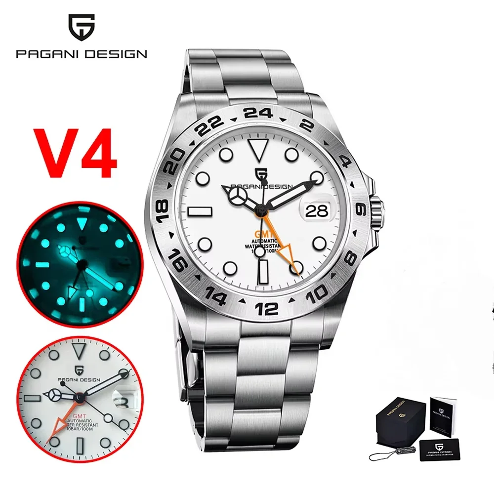 PAGANI DESIGN DG5833 GMT Autom - Luxury Watch La recension och pris