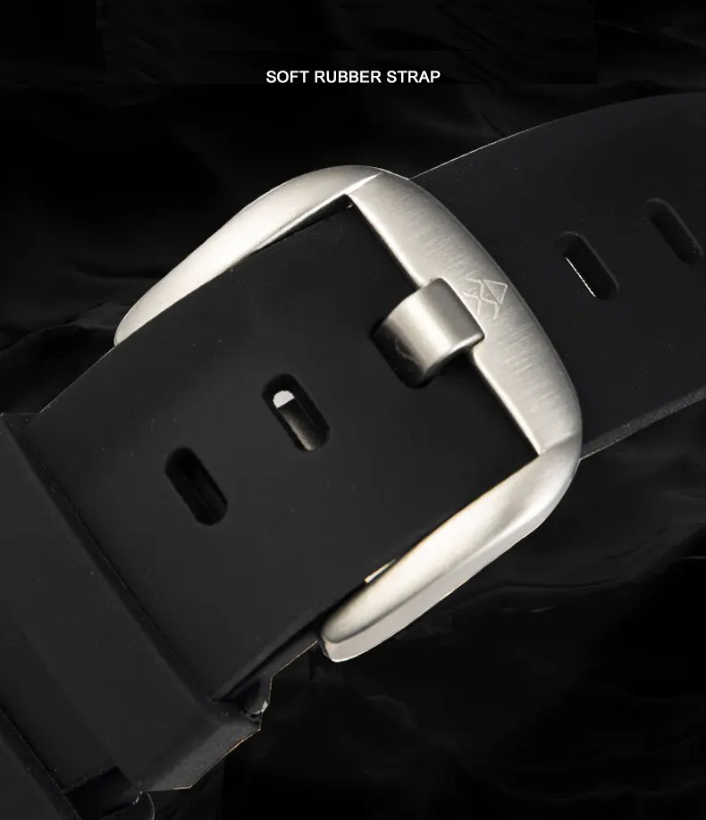 KAFYASE Men Automatic Watch 46 - Luxury Watch With Rubber Strap recension och pris