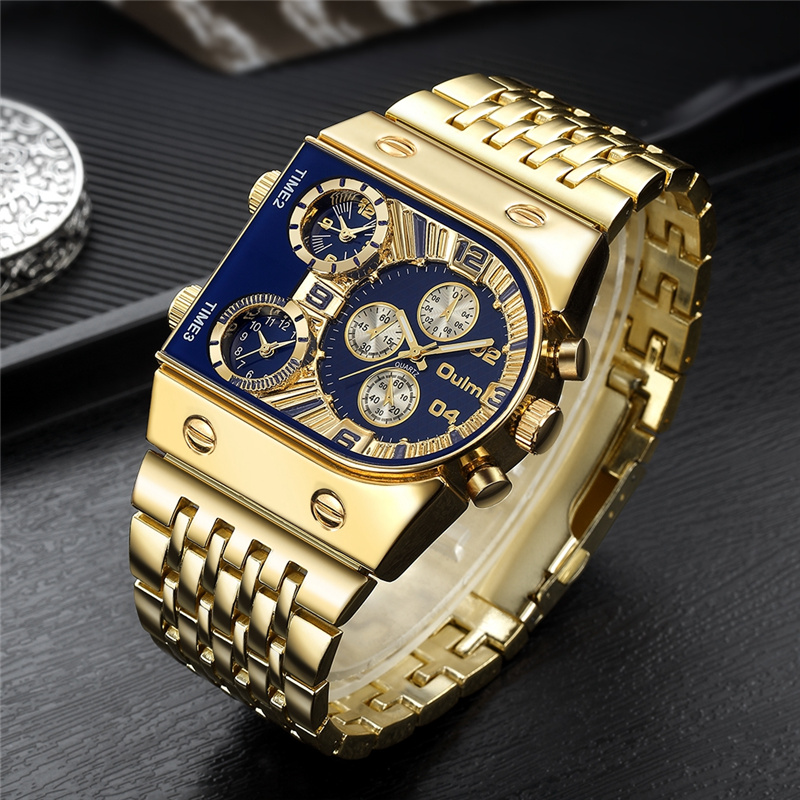 2024 New Oulm Quartz Watches M - Luxury Watch Low Price recension och pris