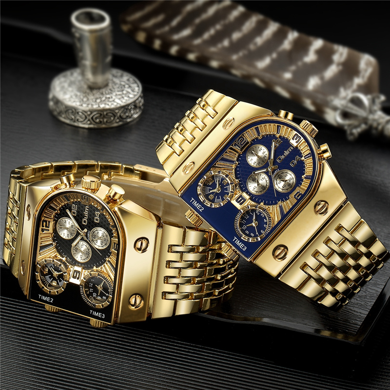 2024 New Oulm Quartz Watches M - Luxury Watch Low Price recension och pris