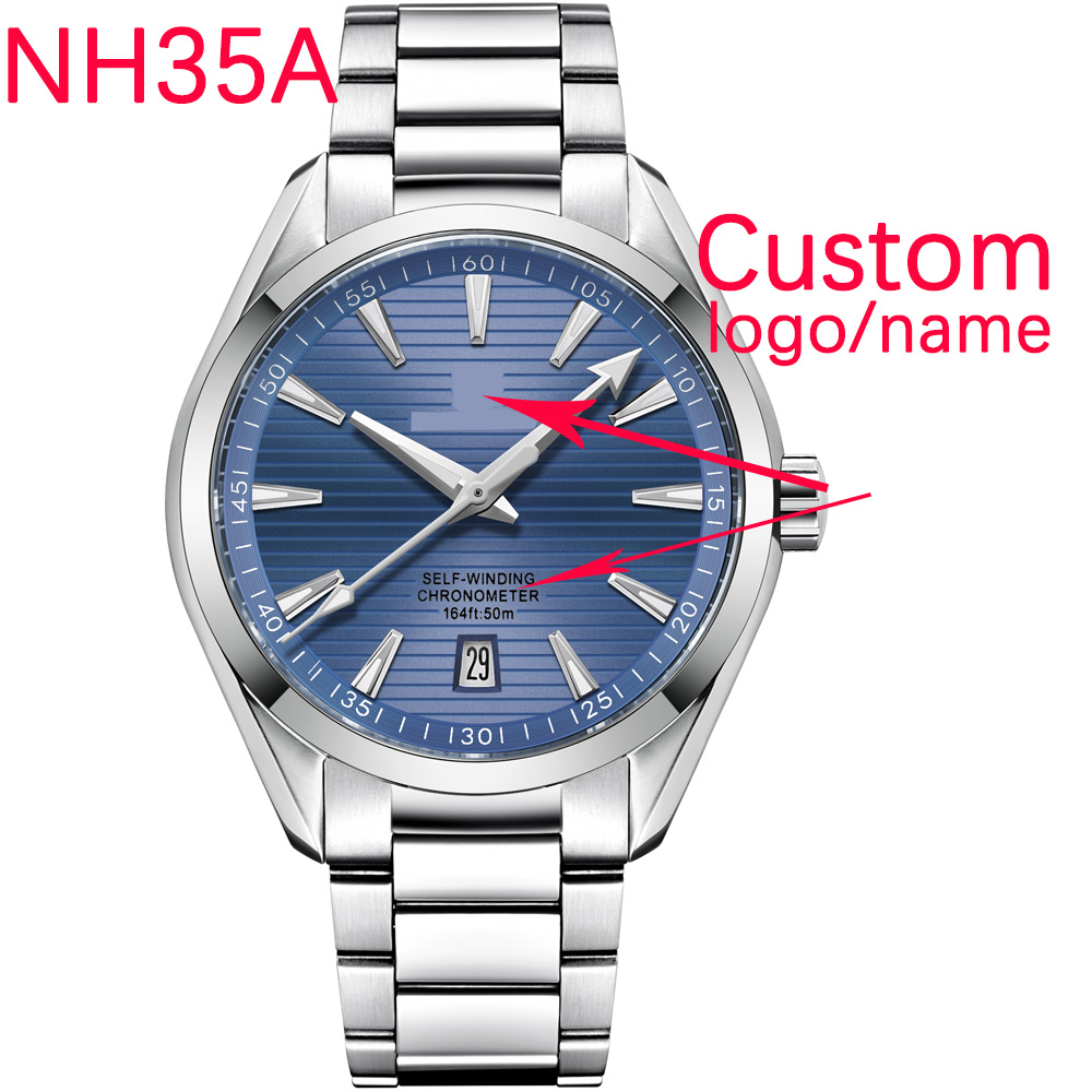 Luxury NH35 Movt Custom Logo 4 - Luxury Watch Collection recension och pris