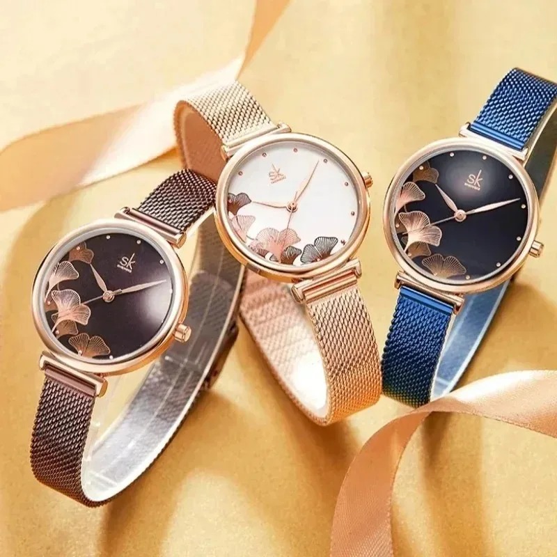 Luxury Women's Ginkgo Leaf Wat - Luxury Watch Gift For Her recension och pris