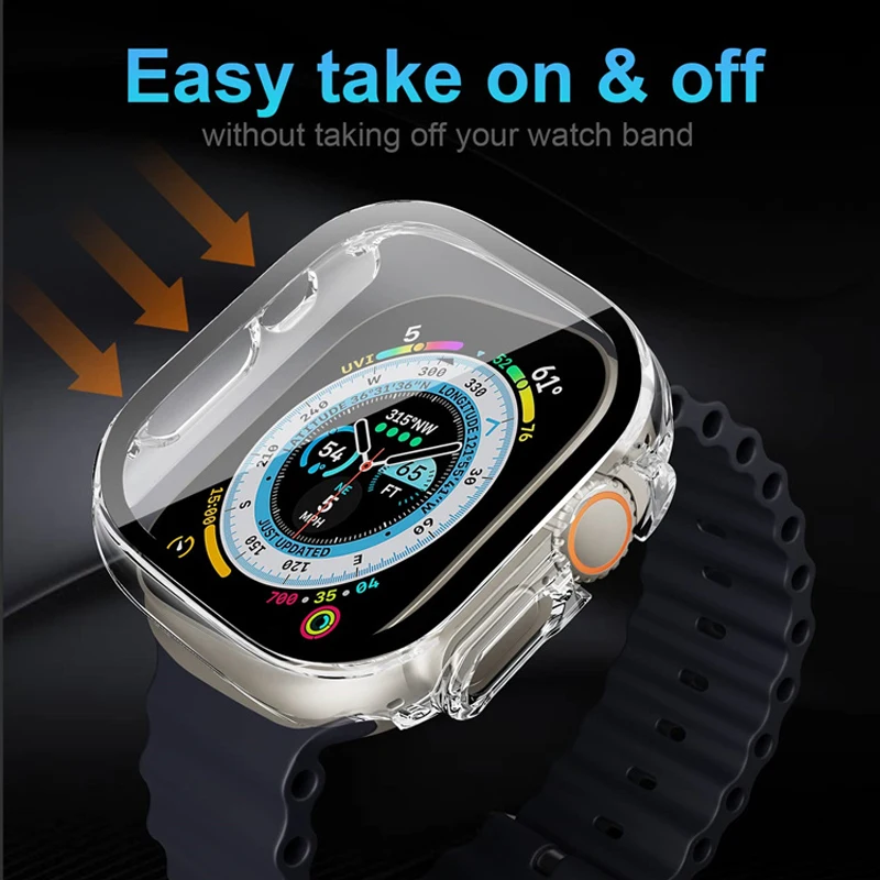 Glass+case For Apple Watch Ult - Luxury Watch Apple Bands recension och pris