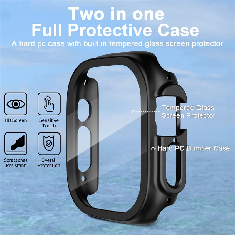 Glass+case For Apple Watch Ult - Luxury Watch Apple Bands recension och pris